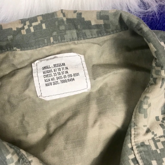 US ARMY UNIFORM DIGITAL PATTERN / ACU JACKET - Picture 4 of 6